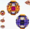 Halloween 3D Printed Adult Fidget Spinners 2 Pack (Orange+Purple)