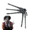 Halloween Articulated Fingers – Flexible Black, Skeleton Claw Costume