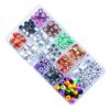 Halloween Beads Kit – Resin PP 18.5x10x1.8cm 7.28x3.94x0.71in Craft Beads