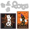 Halloween Boo Word Metal Cutting Dies Set
