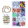 Halloween Bracelet Beads - Skull Ghost Scary Party Favors for Earrings