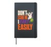 Halloween Don't Scare Me I Fart Easily Funny Ghost Joke Hardcover Journal, Black