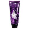Halloween Ghost Shapes Squishy Cube Stress Balls for Adults, Cute Slow Rising Ghost Squeeze Toy, Halloween Decorations Sensory Fidget Birthday Gift Party Favor(Purple)