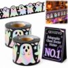 Halloween Holographic Ghost Border Sticker 16.5ft Self-Adhesive Waterproof