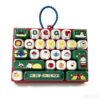 Halloween Mini Keyboard Fidget Toy Keychain, 26‑Key Pop It Fidget Pendant for Backpack, Stress Relief Sensory Push Bubble Toy