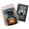 Halloween Pocket Card - Acrylic Mini Charm Message Pendant