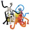 Halloween Pop Tubes Sensory Toys,Fidget Toys for Kids Telescopic Suction Cup for Halloween Trick or Treat Gifts Party Favor for Toddlers