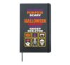 Halloween Spelling Bee Pumpkin Witch Vampire Ghost Skeleton Hardcover Journal, Black