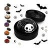 Halloween Spooky Dumpling Squishy Toys with Steamer, Pumpkin Ghost Fidgets