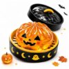 Halloween Spooky Ghost Dumplings Stress Balls Squishies Toys with Steamer (Halloween-2)