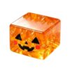 Halloween Spooky Glitter Squeeze Cube, Gothic Stress Balls for Adults, C