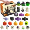 Halloween Squeeze Toys 24 Pieces Cute Ghost Bat Witch Party Props