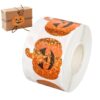 Halloween Stickers Trick - 2.5x3cm Treat Pumpkin Stickers