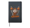 Halloween Tis The Season Opossum Funny Halloween Meme Hardcover Journal, Black