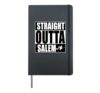 Halloween Witch STRAIGHT OUTTA SALEM Hardcover Journal, Black