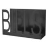Hamwesh Metal Mail Holder for Desk, Desktop Letter Organizer with Cutout