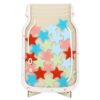 Hamwesh Personalized Stars Reward Jar for Kids, Magnetic Positive