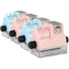 HANABASS 4pcs Wear Resistant Math Stamp Roller for Students Plastic Blue