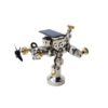 Handcrafted Solar Powered Balancing Rotating Robot Steampunk Mechanical