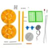 Hand Crank Generator Toy - Build Hand Crank Water Turbine Generator
