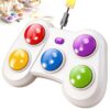 Handheld Puzzle Games for Kids - Travel Rhythm Game with Sound and Light