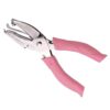 Handheld Single Hole Punch Pliers Portable Tool for Cardmaking Paper Craft(Round 5mm)
