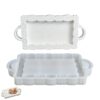 Handled Silicone Tray Mold Celt Holder Form for Resin Casting, Coasters Projects and Home Decors Decors Mold