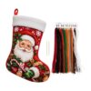 Handmade Christmas Stocking Beginner Embroidery Kit Exquisite