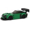 Handmade Green Super Car Building Block Set, Mini Sports Car Model, Creative DIY Construction Toy, Gift for Boys