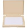 Handprint Footprint Blank Ink Pad Large Square Beige