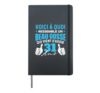 Handsome kid who just turned 31 - Birthday joke Hardcover Journal, Black