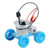Hands on Saltwater Power Generation Car Model Assembly Toy Educational Toy Teaching Tool for Science Lesson Saltwater Powered Car
