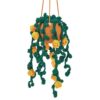 Hanging Potted Plant Crochet Starter Kit (Yellow Small Flower)
