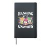 Hanging With My Gnomies Easter Bunny Gnome Hardcover Journal, Black
