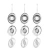 Haofy 9 Pack Bird Wind Spinner, Stainless Steel