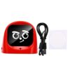 Haofy AI Desk Robot Companion 70 Expressions 1000mAh Battery (Red)