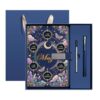 HAPPARY Personalized Notebook Journal Set,Custom Name Notebook with Positive Mantras, Softcover Waterproof Lined Diary for Self-Care, Inspirational Gift for Women Men