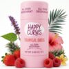 HAPPY CURVES All Over Whole Body Deodorant for Women - Aluminum-Free - Invisible All Day Layer of Full Body Protection for Long Lasting Odor Control, Sensitive Skin, & Private Parts - Tropical Oasis