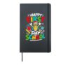 HAPPY FIRST DAY of SCHOOL Excited Kids Hardcover Journal, Black