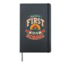 HAPPY FIRST DAY of SCHOOL Excited Kids Hardcover Journal, Black