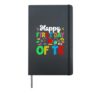 Happy First Day TK Student Transitional Kindergarten Teacher Hardcover Journal, Black
