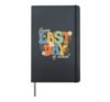 Happy Last Day Of School Student Teacher, Groovy Last Day Hardcover Journal, Black