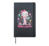 Happy To Sea You Cute Jellyfish Ocean Teacher Back To School Hardcover Journal, Black