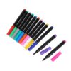 Happyyami 12pcs Erasable LED Board Markers for Acrylic and Pvc Boards, Portable Dry Erase Neon Pens with Bright Visibility, Wear-resistant Design Suitable for Daily Work and Lectures