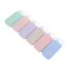 Happyyami 6pcs Double Sided Tape Roller for Scrapbooking with Dot Glue Design, Easy Repositioning and Strong Initial Stick, 19.7ft Glue Tape for Crafts and School Use