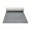 harayaa Anti Slip Flooring Pad Marine Deck Cover Boat Floor Mat Yacht Cabin Sheet RV Flooring Roll with EVA Foam Padding Waterproof Non Slip Grip Suitable for, 240 60 0.6cm, Light Gray + White
