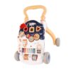 harayaa Walking Toy Push with Activity Center Sensory Busy Board Pushing Cart Learning Adjustable Speed and Water Tank Stability Suitable F