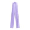 HARFINGTON Folding Straight Ruler 30cm Metric Aluminum Alloy Protractor Foldable Angle Ruler Geometric Measuring Tool with Angle Line for Architects Artists Office, Lavender Purple