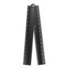 HARFINGTON Folding Straight Ruler 30cm Metric Aluminum Alloy Protractor Foldable Angle Ruler Geometric Measuring Tool with Angle Line for Architects Artists Designers Classroom Office, Black