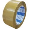 Hashimoto Cloth Packaging Tape HCTP-50BR HC Tape 1.9 inches (48 mm) x 328.1 ft (100 m) Roll, 50 μm, Pack of 36, Brown